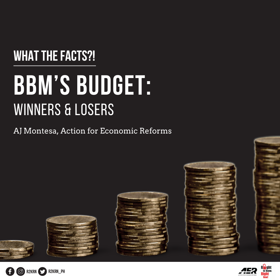 BBM’s Budget: Winners & Losers